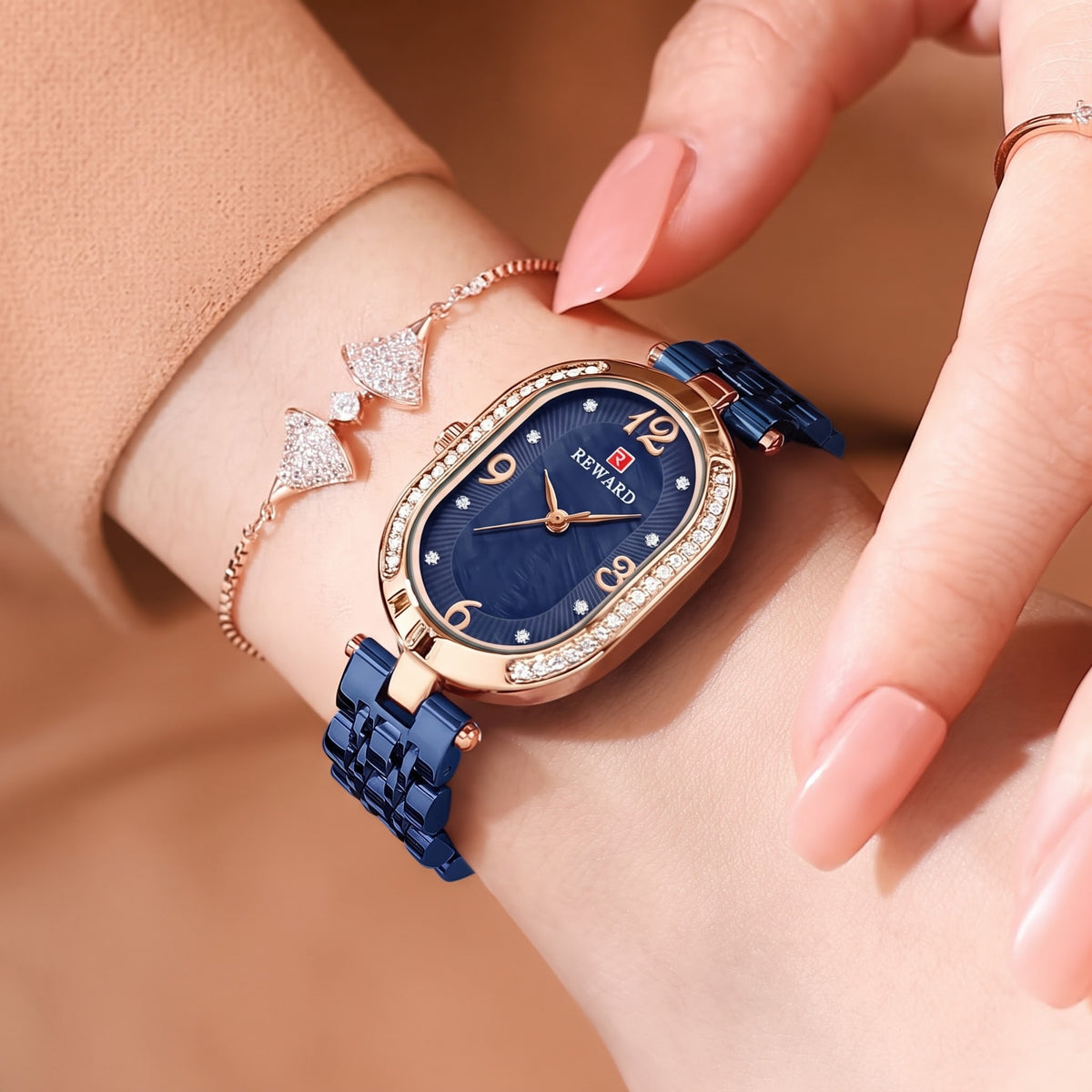 On the wrist