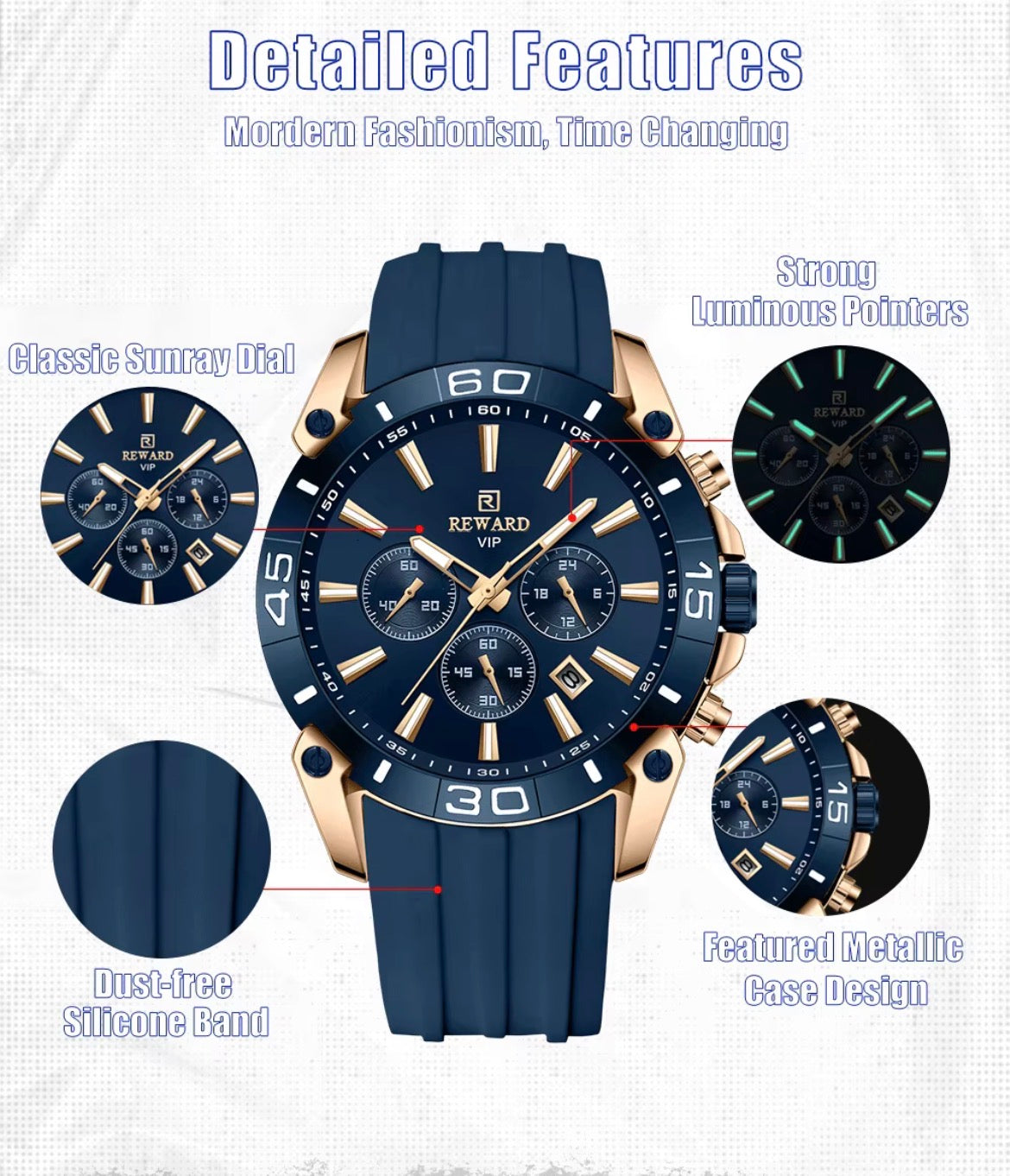 Reward phantom — sport Men’s watch