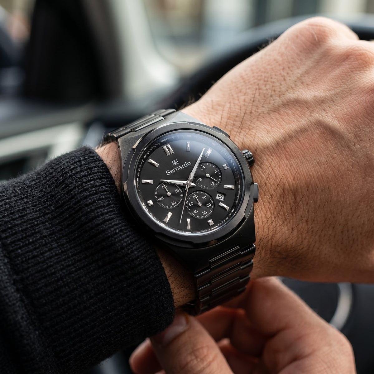 On the wrist