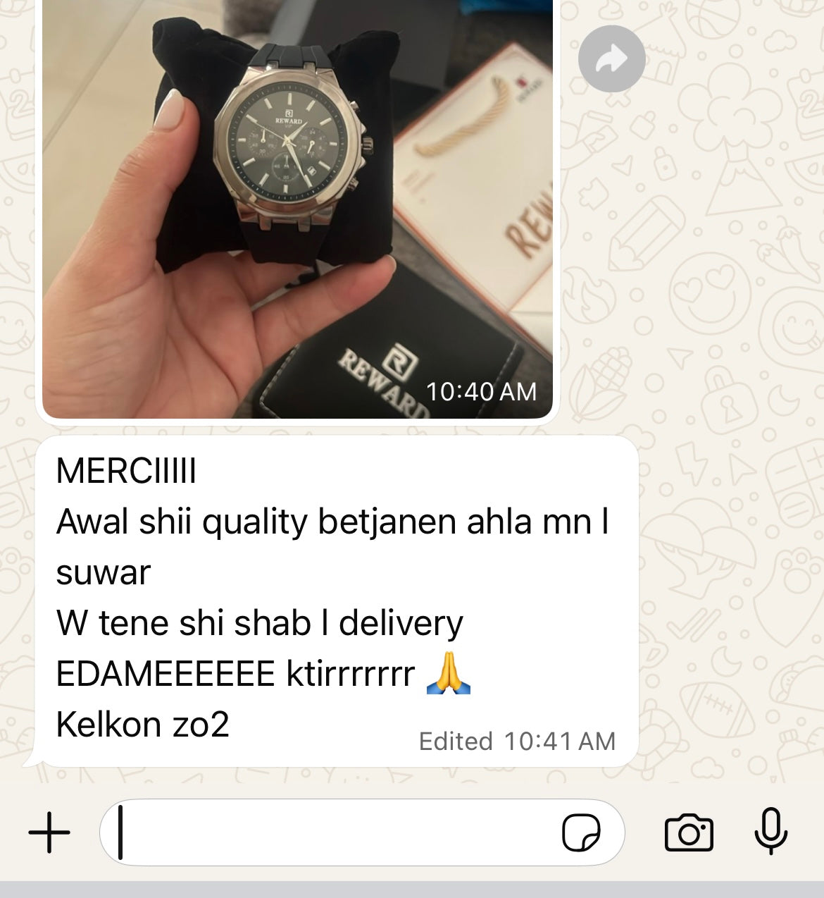 Reward Vortex — sport Men’s watch